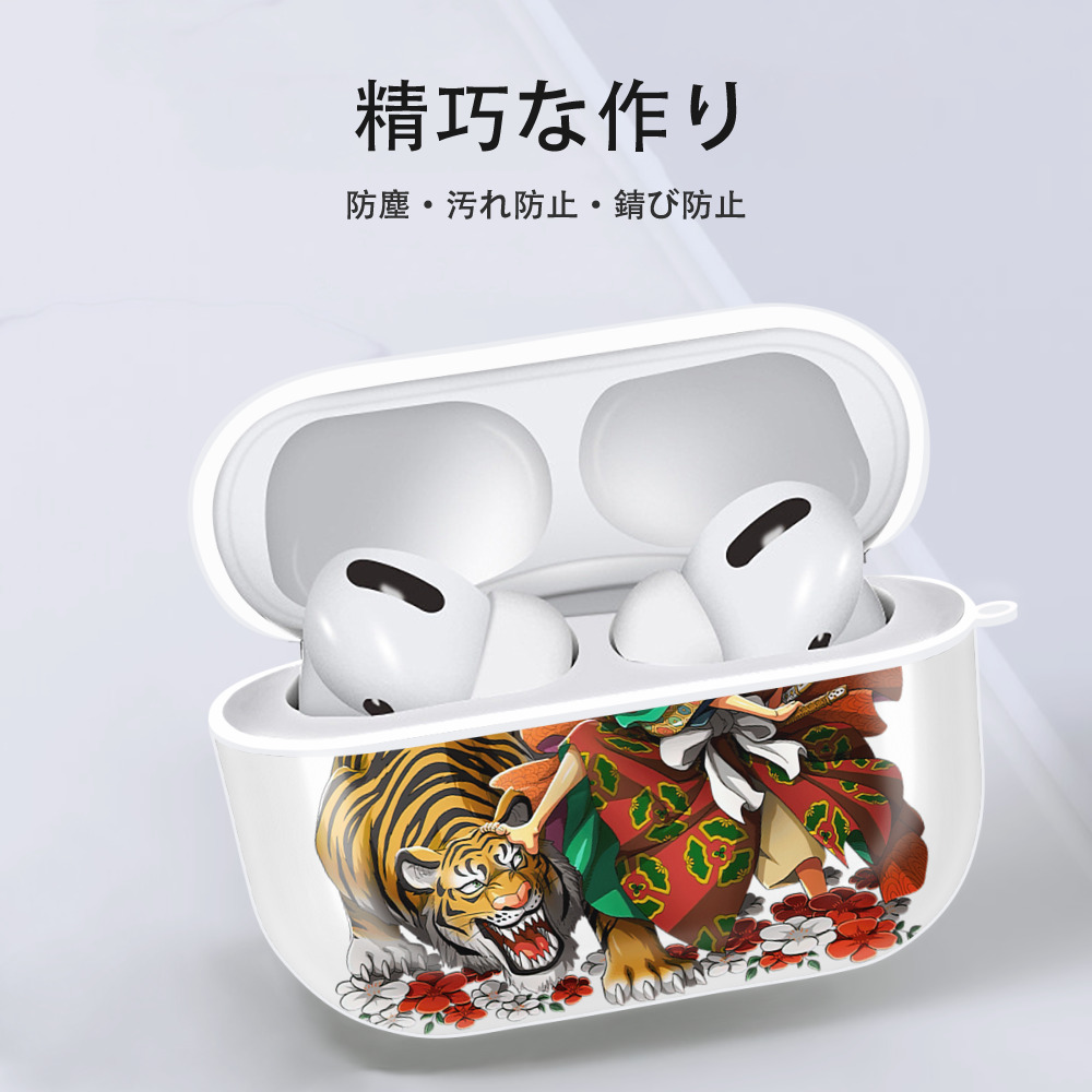 ワンピース モンキー・D・ルフィ ONE PIECE Monkey D. Luffy 【AirPods Pro用】ハードシェル保護ケース 耐衝撃・防指紋・カラビナ付き商品仕様