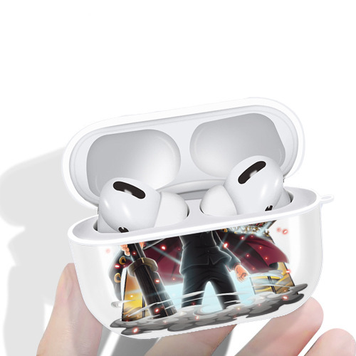 ワンピース モンキー・D・ルフィ ONE PIECE Monkey D. Luffy 【AirPods Pro用】ハードシェル保護ケース 耐衝撃・防指紋・カラビナ付き商品仕様