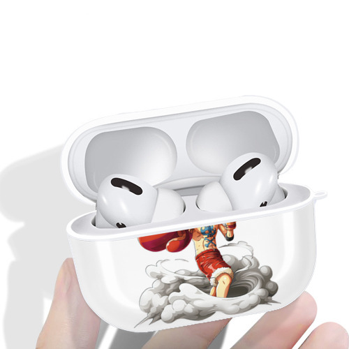ワンピース モンキー・D・ルフィ ONE PIECE Monkey D. Luffy 【AirPods Pro用】ハードシェル保護ケース 耐衝撃・防指紋・カラビナ付き商品仕様