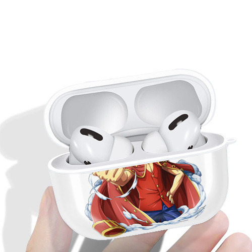 ワンピース モンキー・D・ルフィ ONE PIECE Monkey D. Luffy 【AirPods Pro用】ハードシェル保護ケース 耐衝撃・防指紋・カラビナ付き商品仕様