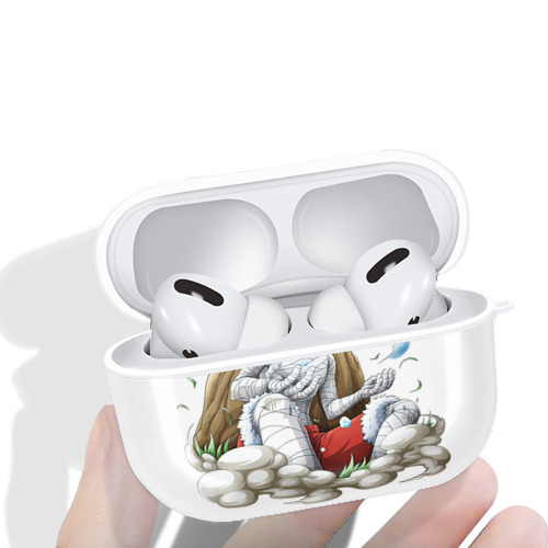 ワンピース モンキー・D・ルフィ ONE PIECE Monkey D. Luffy 【AirPods Pro用】ハードシェル保護ケース 耐衝撃・防指紋・カラビナ付き商品仕様