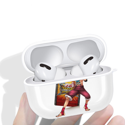 ワンピース モンキー・D・ルフィ ONE PIECE Monkey D. Luffy 【AirPods Pro用】ハードシェル保護ケース 耐衝撃・防指紋・カラビナ付き商品仕様