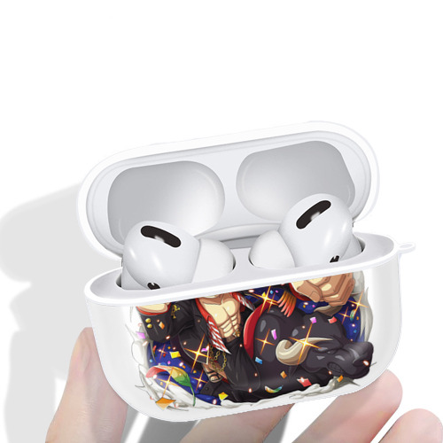 ワンピース モンキー・D・ルフィ ONE PIECE Monkey D. Luffy 【AirPods Pro用】ハードシェル保護ケース 耐衝撃・防指紋・カラビナ付き商品仕様