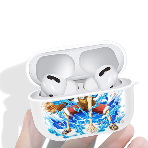 ワンピース モンキー・D・ルフィ ONE PIECE Monkey D. Luffy 【AirPods Pro用】ハードシェル保護ケース 耐衝撃・防指紋・カラビナ付き商品仕様