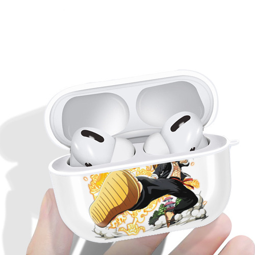 ワンピース モンキー・D・ルフィ ONE PIECE Monkey D. Luffy 【AirPods Pro用】ハードシェル保護ケース 耐衝撃・防指紋・カラビナ付き商品仕様