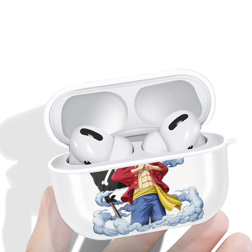 ワンピース モンキー・D・ルフィ ONE PIECE Monkey D. Luffy 【AirPods Pro用】ハードシェル保護ケース 耐衝撃・防指紋・カラビナ付き商品仕様