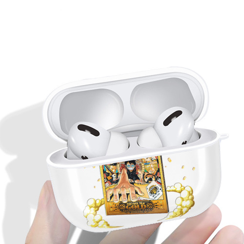 ワンピース モンキー・D・ルフィ ONE PIECE Monkey D. Luffy 【AirPods Pro用】ハードシェル保護ケース 耐衝撃・防指紋・カラビナ付き商品仕様