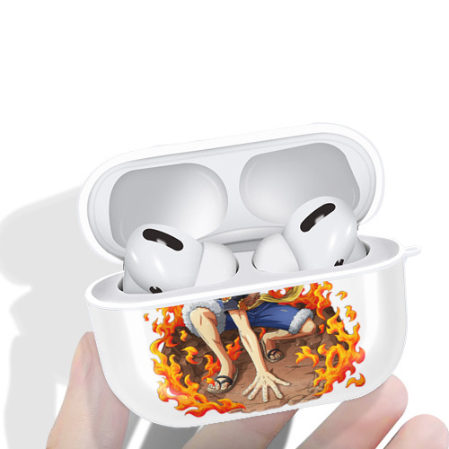 ワンピース モンキー・D・ルフィ ONE PIECE Monkey D. Luffy 【AirPods Pro用】ハードシェル保護ケース 耐衝撃・防指紋・カラビナ付き商品仕様