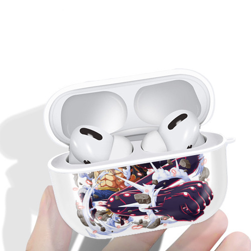 ワンピース モンキー・D・ルフィ ONE PIECE Monkey D. Luffy 【AirPods Pro用】ハードシェル保護ケース 耐衝撃・防指紋・カラビナ付き商品仕様