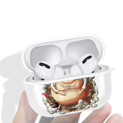 ワンピース モンキー・D・ルフィ ONE PIECE Monkey D. Luffy 【AirPods Pro用】ハードシェル保護ケース 耐衝撃・防指紋・カラビナ付き商品仕様
