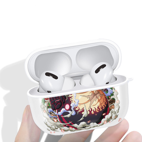 ワンピース モンキー・D・ルフィ ONE PIECE Monkey D. Luffy 【AirPods Pro用】ハードシェル保護ケース 耐衝撃・防指紋・カラビナ付き商品仕様