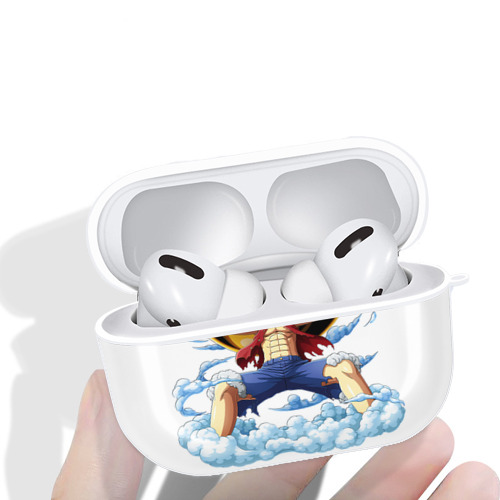 ワンピース モンキー・D・ルフィ ONE PIECE Monkey D. Luffy 【AirPods Pro用】ハードシェル保護ケース 耐衝撃・防指紋・カラビナ付き商品仕様