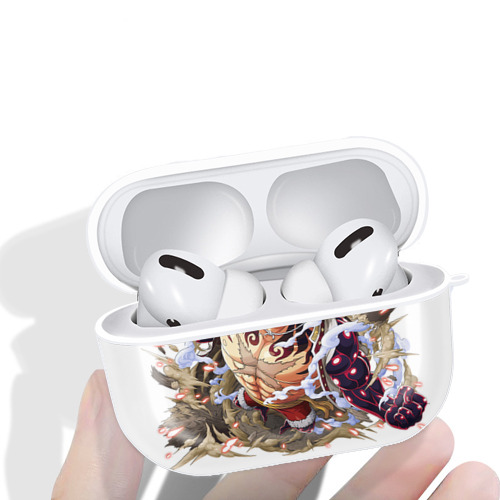 ワンピース モンキー・D・ルフィ ONE PIECE Monkey D. Luffy 【AirPods Pro用】ハードシェル保護ケース 耐衝撃・防指紋・カラビナ付き商品仕様