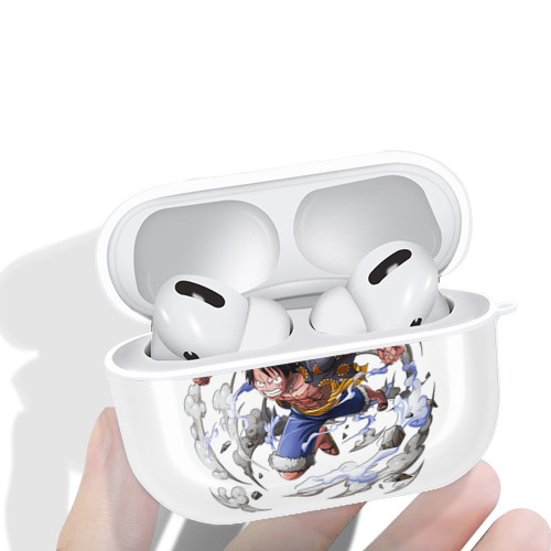 ワンピース モンキー・D・ルフィ ONE PIECE Monkey D. Luffy 【AirPods Pro用】ハードシェル保護ケース 耐衝撃・防指紋・カラビナ付き商品仕様