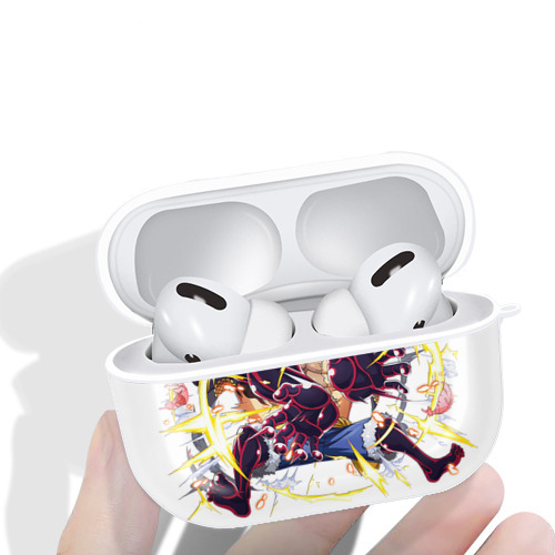 ワンピース モンキー・D・ルフィ ONE PIECE Monkey D. Luffy 【AirPods Pro用】ハードシェル保護ケース 耐衝撃・防指紋・カラビナ付き商品仕様
