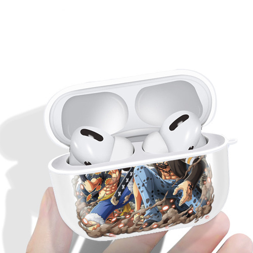 ワンピース モンキー・D・ルフィ ONE PIECE Monkey D. Luffy 【AirPods Pro用】ハードシェル保護ケース 耐衝撃・防指紋・カラビナ付き商品仕様
