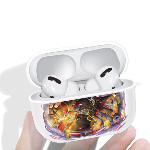 ワンピース モンキー・D・ルフィ ONE PIECE Monkey D. Luffy 【AirPods Pro用】ハードシェル保護ケース 耐衝撃・防指紋・カラビナ付き商品仕様