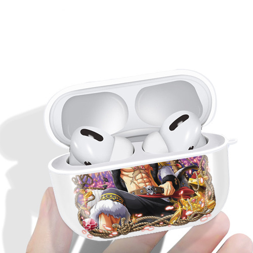 ワンピース モンキー・D・ルフィ ONE PIECE Monkey D. Luffy 【AirPods Pro用】ハードシェル保護ケース 耐衝撃・防指紋・カラビナ付き商品仕様