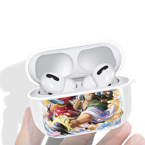 ワンピース モンキー・D・ルフィ ONE PIECE Monkey D. Luffy 【AirPods Pro用】ハードシェル保護ケース 耐衝撃・防指紋・カラビナ付き商品仕様