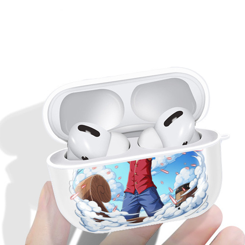 ワンピース モンキー・D・ルフィ ONE PIECE Monkey D. Luffy 【AirPods Pro用】ハードシェル保護ケース 耐衝撃・防指紋・カラビナ付き商品仕様