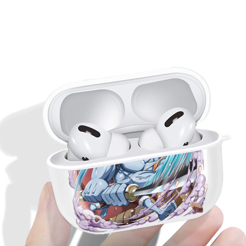 ワンピース モンキー・D・ルフィ ONE PIECE Monkey D. Luffy 【AirPods Pro用】ハードシェル保護ケース 耐衝撃・防指紋・カラビナ付き商品仕様