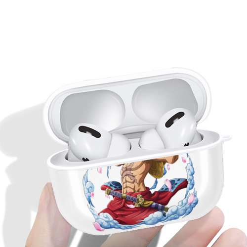 ワンピース モンキー・D・ルフィ ONE PIECE Monkey D. Luffy 【AirPods Pro用】ハードシェル保護ケース 耐衝撃・防指紋・カラビナ付き商品仕様