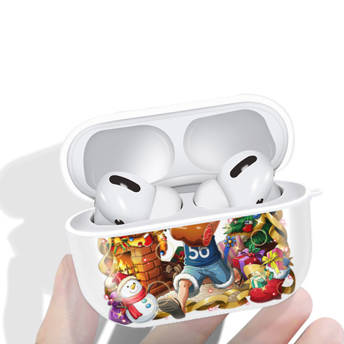 ワンピース モンキー・D・ルフィ ONE PIECE Monkey D. Luffy 【AirPods Pro用】ハードシェル保護ケース 耐衝撃・防指紋・カラビナ付き商品仕様