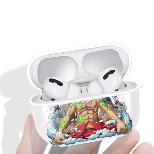 ワンピース モンキー・D・ルフィ ONE PIECE Monkey D. Luffy 【AirPods Pro用】ハードシェル保護ケース 耐衝撃・防指紋・カラビナ付き商品仕様