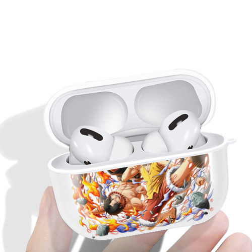 ワンピース モンキー・D・ルフィ ONE PIECE Monkey D. Luffy 【AirPods Pro用】ハードシェル保護ケース 耐衝撃・防指紋・カラビナ付き商品仕様