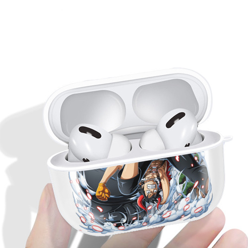 ワンピース モンキー・D・ルフィ ONE PIECE Monkey D. Luffy 【AirPods Pro用】ハードシェル保護ケース 耐衝撃・防指紋・カラビナ付き商品仕様