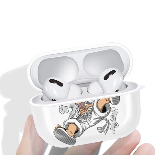 ワンピース モンキー・D・ルフィ ONE PIECE Monkey D. Luffy 【AirPods Pro用】ハードシェル保護ケース 耐衝撃・防指紋・カラビナ付き商品仕様