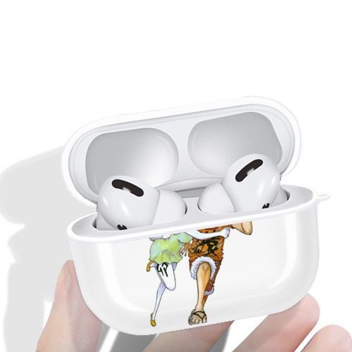 ワンピース モンキー・D・ルフィ ONE PIECE Monkey D. Luffy 【AirPods Pro用】ハードシェル保護ケース 耐衝撃・防指紋・カラビナ付き商品仕様