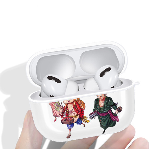 ワンピース モンキー・D・ルフィ ONE PIECE Monkey D. Luffy 【AirPods Pro用】ハードシェル保護ケース 耐衝撃・防指紋・カラビナ付き商品仕様