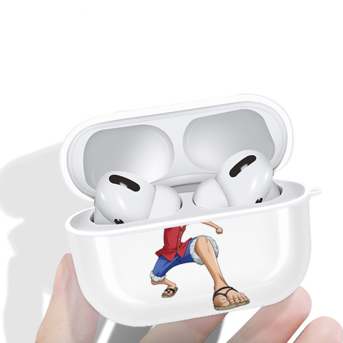 ワンピース モンキー・D・ルフィ ONE PIECE Monkey D. Luffy 【AirPods Pro用】ハードシェル保護ケース 耐衝撃・防指紋・カラビナ付き商品仕様