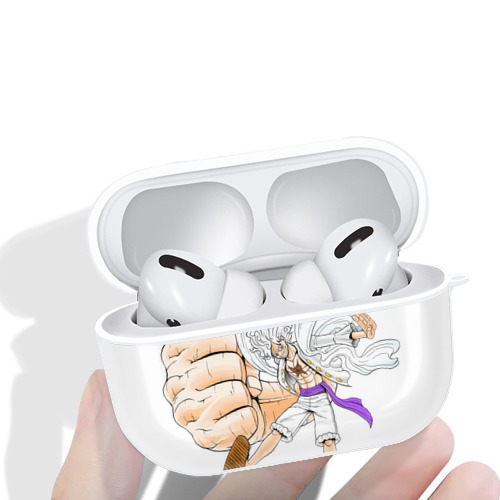 ワンピース モンキー・D・ルフィ ONE PIECE Monkey D. Luffy 【AirPods Pro用】ハードシェル保護ケース 耐衝撃・防指紋・カラビナ付き商品仕様