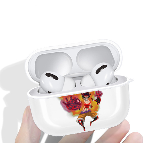 ワンピース モンキー・D・ルフィ ONE PIECE Monkey D. Luffy 【AirPods Pro用】ハードシェル保護ケース 耐衝撃・防指紋・カラビナ付き商品仕様