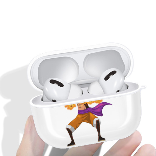 ワンピース モンキー・D・ルフィ ONE PIECE Monkey D. Luffy 【AirPods Pro用】ハードシェル保護ケース 耐衝撃・防指紋・カラビナ付き商品仕様