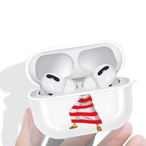 ワンピース モンキー・D・ルフィ ONE PIECE Monkey D. Luffy 【AirPods Pro用】ハードシェル保護ケース 耐衝撃・防指紋・カラビナ付き商品仕様