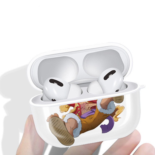 ワンピース モンキー・D・ルフィ ONE PIECE Monkey D. Luffy 【AirPods Pro用】ハードシェル保護ケース 耐衝撃・防指紋・カラビナ付き商品仕様