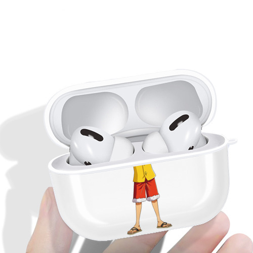 ワンピース モンキー・D・ルフィ ONE PIECE Monkey D. Luffy 【AirPods Pro用】ハードシェル保護ケース 耐衝撃・防指紋・カラビナ付き商品仕様