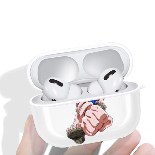 ワンピース モンキー・D・ルフィ ONE PIECE Monkey D. Luffy 【AirPods Pro用】ハードシェル保護ケース 耐衝撃・防指紋・カラビナ付き商品仕様