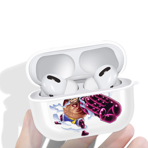 ワンピース モンキー・D・ルフィ ONE PIECE Monkey D. Luffy 【AirPods Pro用】ハードシェル保護ケース 耐衝撃・防指紋・カラビナ付き商品仕様