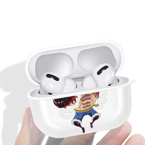 ワンピース モンキー・D・ルフィ ONE PIECE Monkey D. Luffy 【AirPods Pro用】ハードシェル保護ケース 耐衝撃・防指紋・カラビナ付き商品仕様