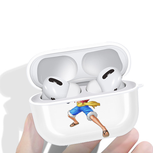 ワンピース モンキー・D・ルフィ ONE PIECE Monkey D. Luffy 【AirPods Pro用】ハードシェル保護ケース 耐衝撃・防指紋・カラビナ付き商品仕様