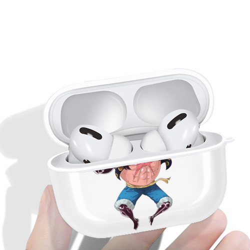 ワンピース モンキー・D・ルフィ ONE PIECE Monkey D. Luffy 【AirPods Pro用】ハードシェル保護ケース 耐衝撃・防指紋・カラビナ付き商品仕様