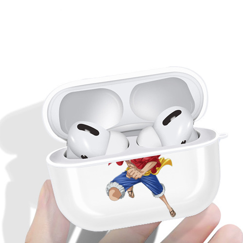 ワンピース モンキー・D・ルフィ ONE PIECE Monkey D. Luffy 【AirPods Pro用】ハードシェル保護ケース 耐衝撃・防指紋・カラビナ付き商品仕様