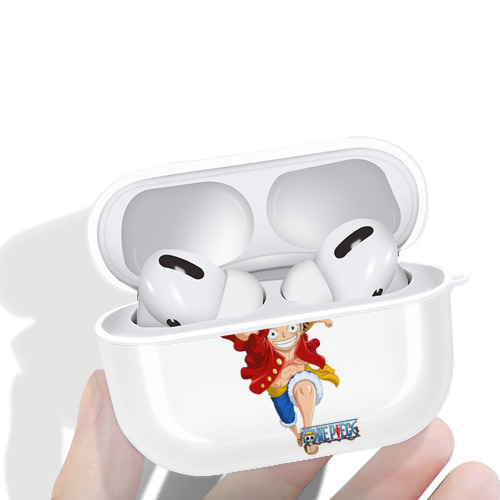 ワンピース モンキー・D・ルフィ ONE PIECE Monkey D. Luffy 【AirPods Pro用】ハードシェル保護ケース 耐衝撃・防指紋・カラビナ付き商品仕様