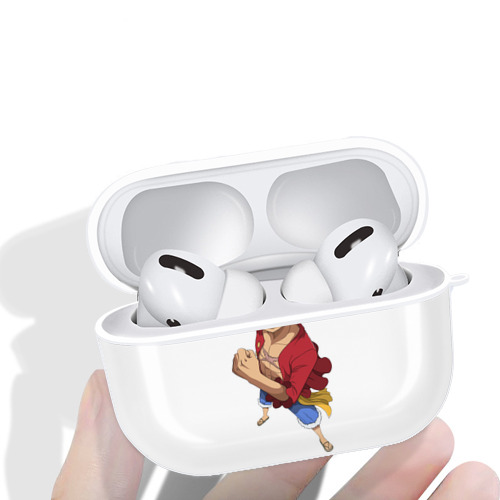 ワンピース モンキー・D・ルフィ ONE PIECE Monkey D. Luffy 【AirPods Pro用】ハードシェル保護ケース 耐衝撃・防指紋・カラビナ付き商品仕様