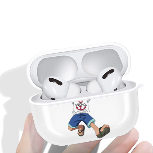 ワンピース モンキー・D・ルフィ ONE PIECE Monkey D. Luffy 【AirPods Pro用】ハードシェル保護ケース 耐衝撃・防指紋・カラビナ付き商品仕様