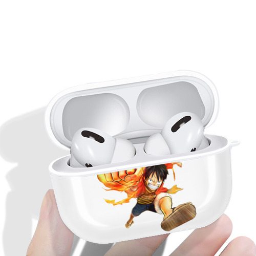 ワンピース モンキー・D・ルフィ ONE PIECE Monkey D. Luffy 【AirPods Pro用】ハードシェル保護ケース 耐衝撃・防指紋・カラビナ付き商品仕様